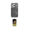 ieg™ iPhone 15 Pro Max Kılıf Siluet Form Serisi - Siyah Buffer Cam Ekran Koruyucu