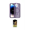 ieg™ iPhone 15 Pro Max Kılıf Siluet Minimal Prime - Siyah Buffer Cam Ekran Koruyucu