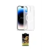 ieg™ iPhone 15 Pro Max Kılıf Siluet Minimal Prime - Siyah Buffer Cam Ekran Koruyucu