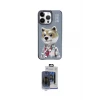 ieg™ iPhone 15 Pro Max Kılıf Siluet Modern Özel Seri - Siyah Vanessa Magic Cam