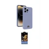 ieg™ iPhone 15 Pro Max Kılıf Vadi Çizgi Prime - Siyah Buffer Hayalet Cam Ekran Koruyucu