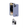 ieg™ iPhone 15 Pro Max Kılıf Vadi Çizgi Prime - Siyah Vanessa Magic Hayalet Cam
