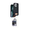 ieg™ iPhone 15 Pro Max Kılıf Vadi Klasik Serisi - Siyah Vanessa Magic Cam