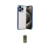 ieg™ iPhone 15 Pro Max Kılıf Vadi Minimal - Siyah Joko Magic 5D Hayalet Cam