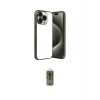 ieg™ iPhone 15 Pro Max Kılıf Vadi Minimal - Siyah Joko Magic 5D Hayalet Cam
