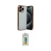 ieg™ iPhone 15 Pro Max Kılıf Vadi Minimal - Siyah Polymer Nano Ekran Koruyucu