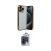ieg™ iPhone 15 Pro Max Kılıf Vadi Minimal - Siyah Vanessa Magic Cam