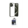 ieg™ iPhone 15 Pro Max Kılıf Vadi Minimal - Siyah Vanessa Magic Cam