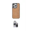 ieg™ iPhone 15 Pro Max Kılıf Vadi Özel Seri - Siyah Vanessa Magic Hayalet Cam