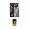 ieg™ iPhone 15 Pro Max Kılıf Yadigar Asil Koleksiyonu - Siyah Buffer Cam Ekran Koruyucu