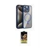 ieg™ iPhone 15 Pro Max Kılıf Yadigar Asil Koleksiyonu - Siyah Buffer Cam Ekran Koruyucu