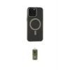 ieg™ iPhone 15 Pro Max Kılıf Yadigar Işık - Siyah Joko Magic 5D Hayalet Cam