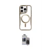 ieg™ iPhone 15 Pro Max Kılıf Yadigar Klasik Özel Seri - Siyah Vanessa Magic Hayalet Cam
