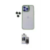 ieg™ iPhone 15 Pro Max Kılıf Yankı Asil Serisi - Siyah Vanessa Magic Hayalet Cam