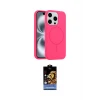 ieg™ iPhone 15 Pro Max Kılıf Yankı Form Serisi - Siyah Buffer Hayalet Cam Ekran Koruyucu
