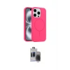 ieg™ iPhone 15 Pro Max Kılıf Yankı Form Serisi - Siyah Vanessa Magic Hayalet Cam