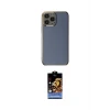 ieg™ iPhone 15 Pro Max Kılıf Yankı Serisi - Siyah Buffer Hayalet Cam Ekran Koruyucu