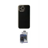 ieg™ iPhone 15 Pro Max Kılıf Yankı Serisi - Siyah Vanessa Magic Cam