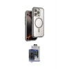 ieg™ iPhone 15 Pro Max Kılıf Zirve Klasik Prime - Siyah Vanessa Magic Cam