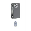 ieg™ iPhone 15 Pro Max Kılıf Zirve Modern Prime - Siyah Joko Magic 5D Cam