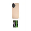 ieg™ iPhone 16 Kılıf Eksen Prime - Şeffaf 360 Full Body Arka Koruyucu