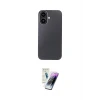 ieg™ iPhone 16 Kılıf Eksen Prime - Şeffaf Pasifik Cam Ekran Koruyucu