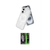 ieg™ iPhone 16 Kılıf Nova Asil Prime - Şeffaf 360 Full Body Arka Koruyucu