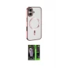 ieg™ iPhone 16 Kılıf Nova Işık Özel Seri - Şeffaf 360 Full Body Arka Koruyucu