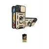 ieg™ iPhone 16 Pro Kılıf Ahenk Klasik - Siyah Buffer Cam Ekran Koruyucu
