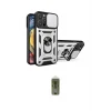 ieg™ iPhone 16 Pro Kılıf Ahenk Klasik - Siyah Joko Magic 5D Hayalet Cam