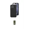 ieg™ iPhone 16 Pro Kılıf Ahenk Serisi - Siyah Joko Magic 5D Hayalet Cam
