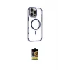 ieg™ iPhone 16 Pro Kılıf Eksen Klasik Koleksiyonu - Siyah Buffer Cam Ekran Koruyucu