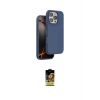 ieg™ iPhone 16 Pro Kılıf Kıvılcım Çizgi Serisi - Siyah Buffer Cam Ekran Koruyucu