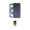 ieg™ iPhone 16 Pro Kılıf Kıvılcım Işık Serisi - Siyah Buffer Cam Ekran Koruyucu