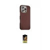 ieg™ iPhone 16 Pro Kılıf Kozmos Klasik Prime - Siyah Buffer Cam Ekran Koruyucu