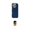 ieg™ iPhone 16 Pro Kılıf Kozmos Klasik Prime - Siyah Buffer Cam Ekran Koruyucu
