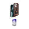 ieg™ iPhone 16 Pro Kılıf Nova Form Koleksiyonu - Siyah Bilvis 5in1 3D Magic Cam Ekran Koruyucu