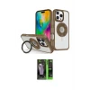 ieg™ iPhone 16 Pro Kılıf Nova Minimal Serisi - Şeffaf 360 Full Body Arka Koruyucu