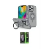 ieg™ iPhone 16 Pro Kılıf Nova Minimal Serisi - Şeffaf 360 Full Body Arka Koruyucu