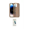 ieg™ iPhone 16 Pro Kılıf Siluet Minimal Prime - Şeffaf Pasifik Cam Ekran Koruyucu