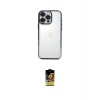 ieg™ iPhone 16 Pro Kılıf Vadi Minimal - Siyah Buffer Cam Ekran Koruyucu