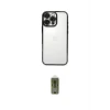 ieg™ iPhone 16 Pro Kılıf Vadi Minimal - Siyah Joko Magic 5D Hayalet Cam