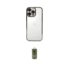 ieg™ iPhone 16 Pro Kılıf Vadi Minimal - Siyah Joko Magic 5D Hayalet Cam