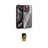 ieg™ iPhone 16 Pro Kılıf Yadigar Asil Koleksiyonu - Siyah Buffer Cam Ekran Koruyucu