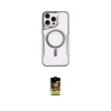ieg™ iPhone 16 Pro Kılıf Yadigar Klasik Özel Seri - Siyah Buffer Cam Ekran Koruyucu