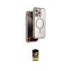 ieg™ iPhone 16 Pro Kılıf Zirve Klasik Prime - Siyah Buffer Cam Ekran Koruyucu