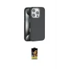ieg™ iPhone 16 Pro Kılıf Zirve Modern Prime - Siyah Buffer Cam Ekran Koruyucu