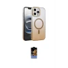 ieg™ iPhone 16 Pro Max Kılıf Ahenk Doku Özel Seri - Siyah Buffer Hayalet Cam Ekran Koruyucu