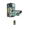 ieg™ iPhone 16 Pro Max Kılıf Ahenk Klasik - Siyah Joko Magic 5D Hayalet Cam