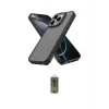 ieg™ iPhone 16 Pro Max Kılıf Atlas Form - Siyah Joko Magic 5D Hayalet Cam